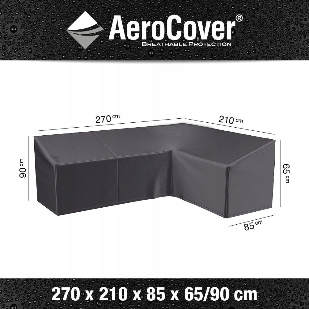 Garden cover in the shape of "L" 7991 270x210x85x65-90 RIGHT AeroCover Manufacturer AeroCover