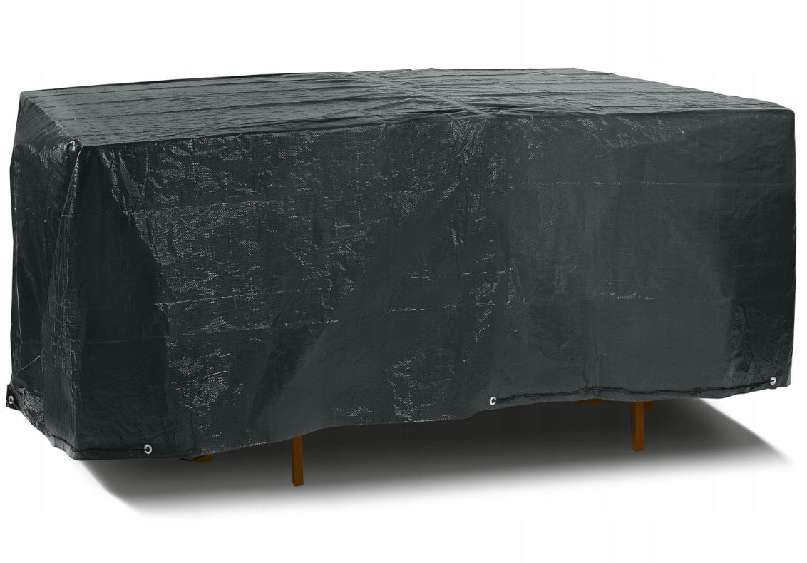 Garden cover tarpaulin table cover 4 x 5 m dark