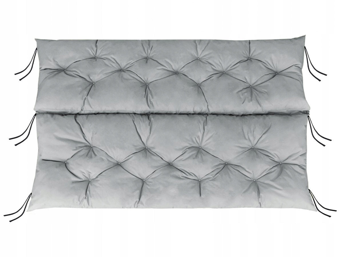 Garden cushion for swing - 180x60x50 wz. Light Grey Manufacturer no brand