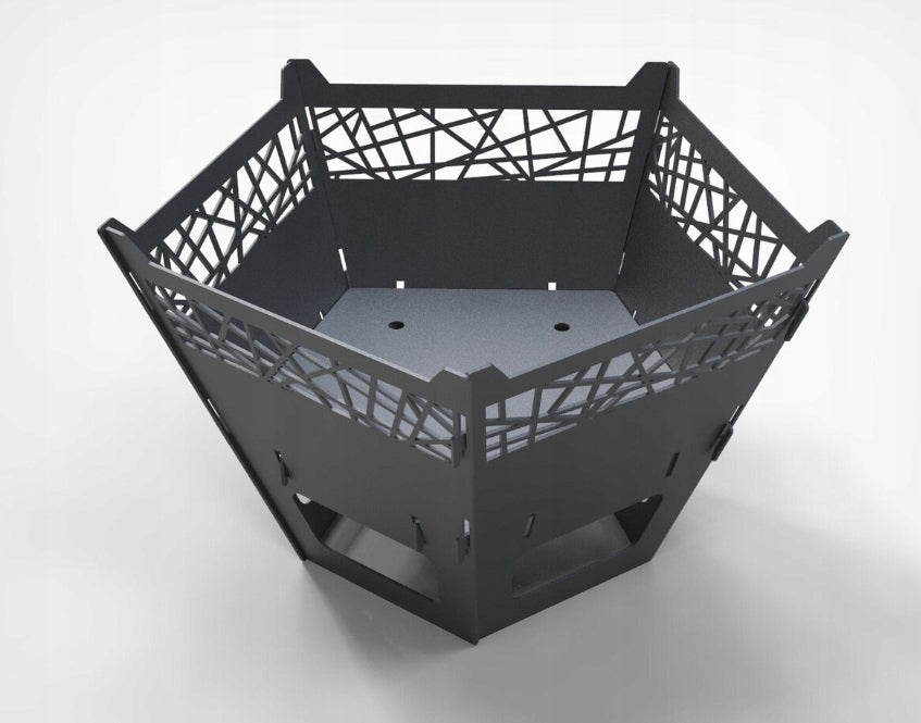 Garden fireplace high, folding, massive Manufacturer Grate diameter / width 72 cm