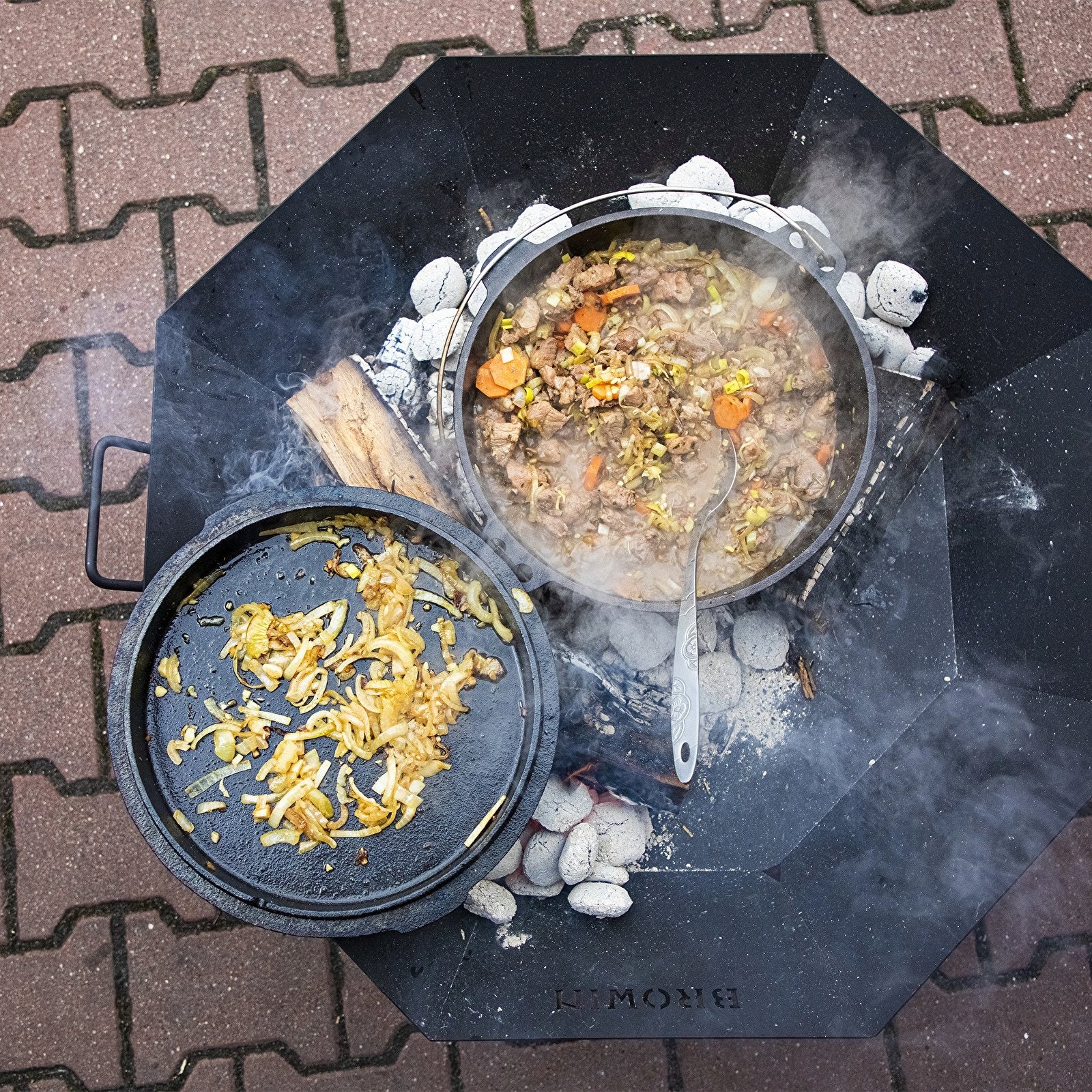 Garden fireplace large fireplace bowl 60 cm steel EAN (GTIN) 5904816003055
