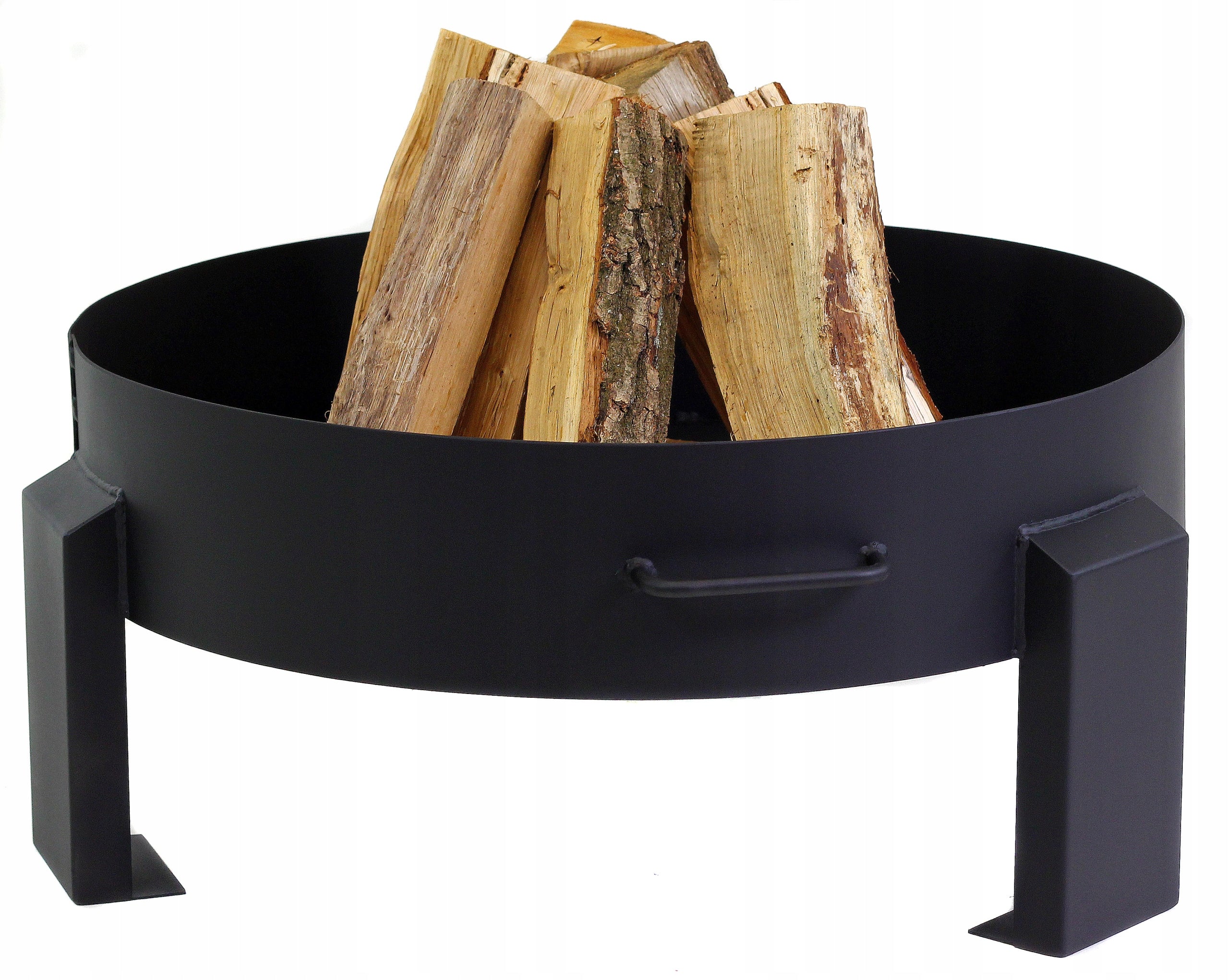 Garden fireplace steel fireplace 60 cm deep grill steel 2 mm garden POL Packaging status original