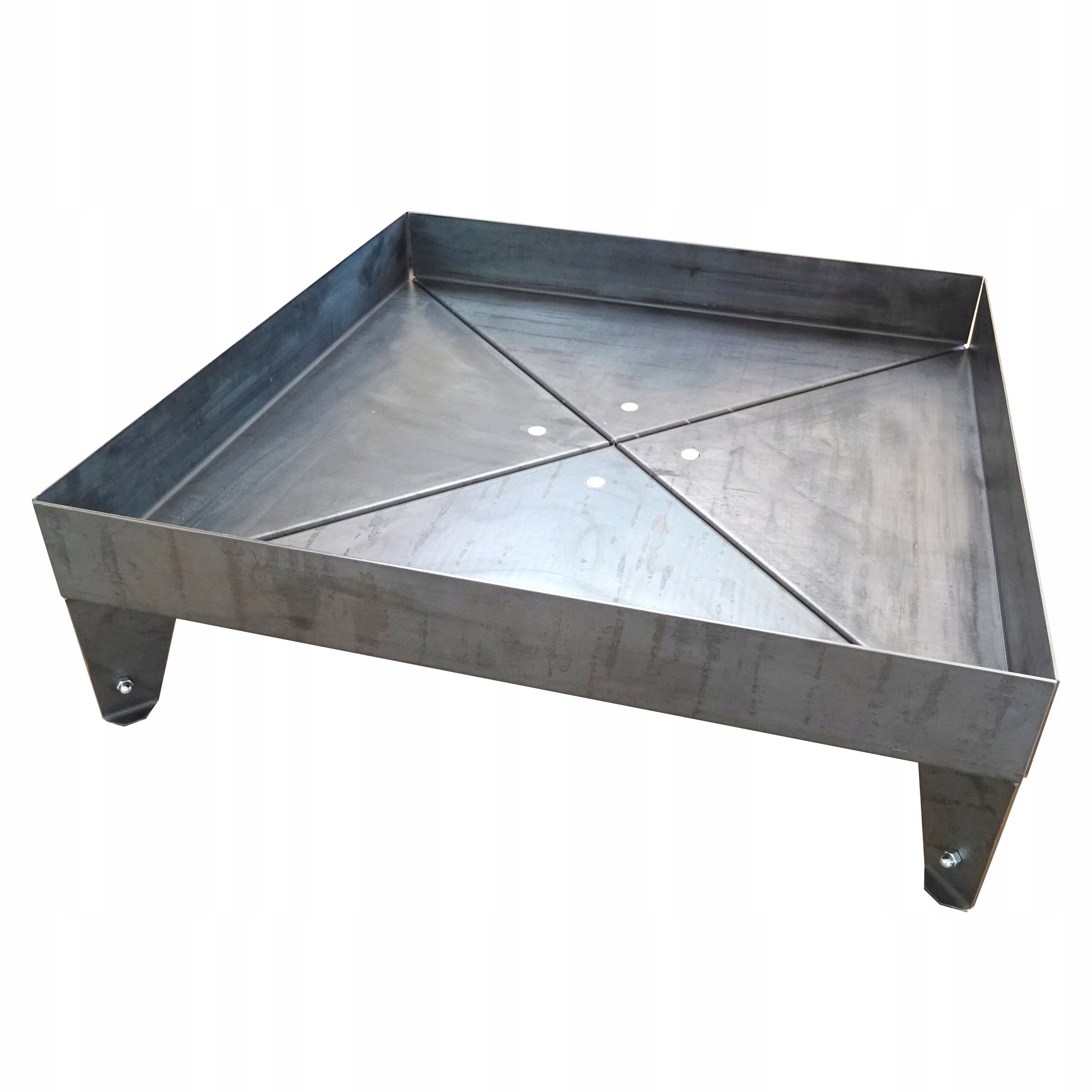 Garden fireplace steel fireplace 80cm deep grill steel 3mm garden 16354