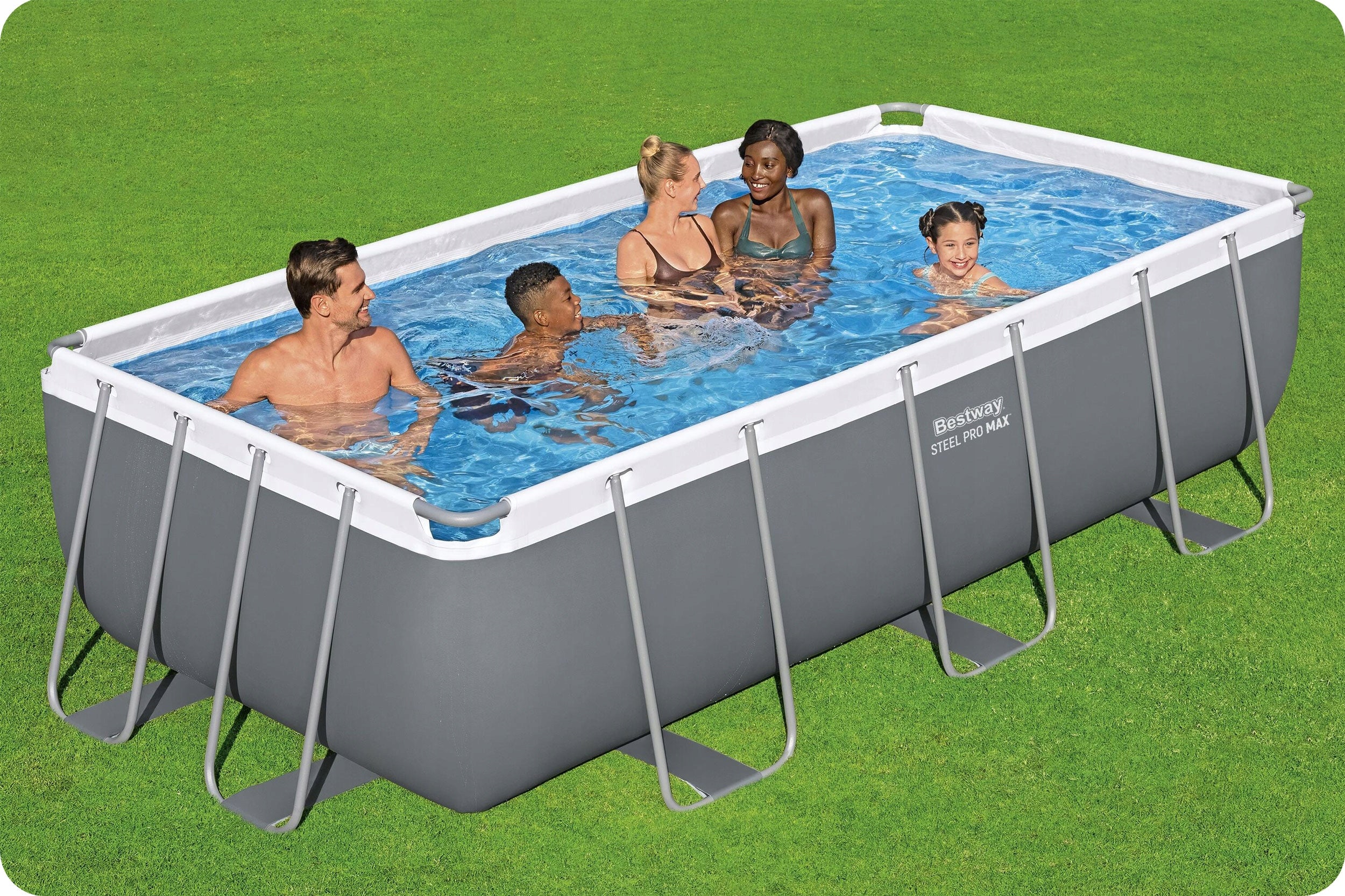 Garden frame pool 404x201x100 cm Bestway set of 10in1 with pump 2026 Volume 6478 l