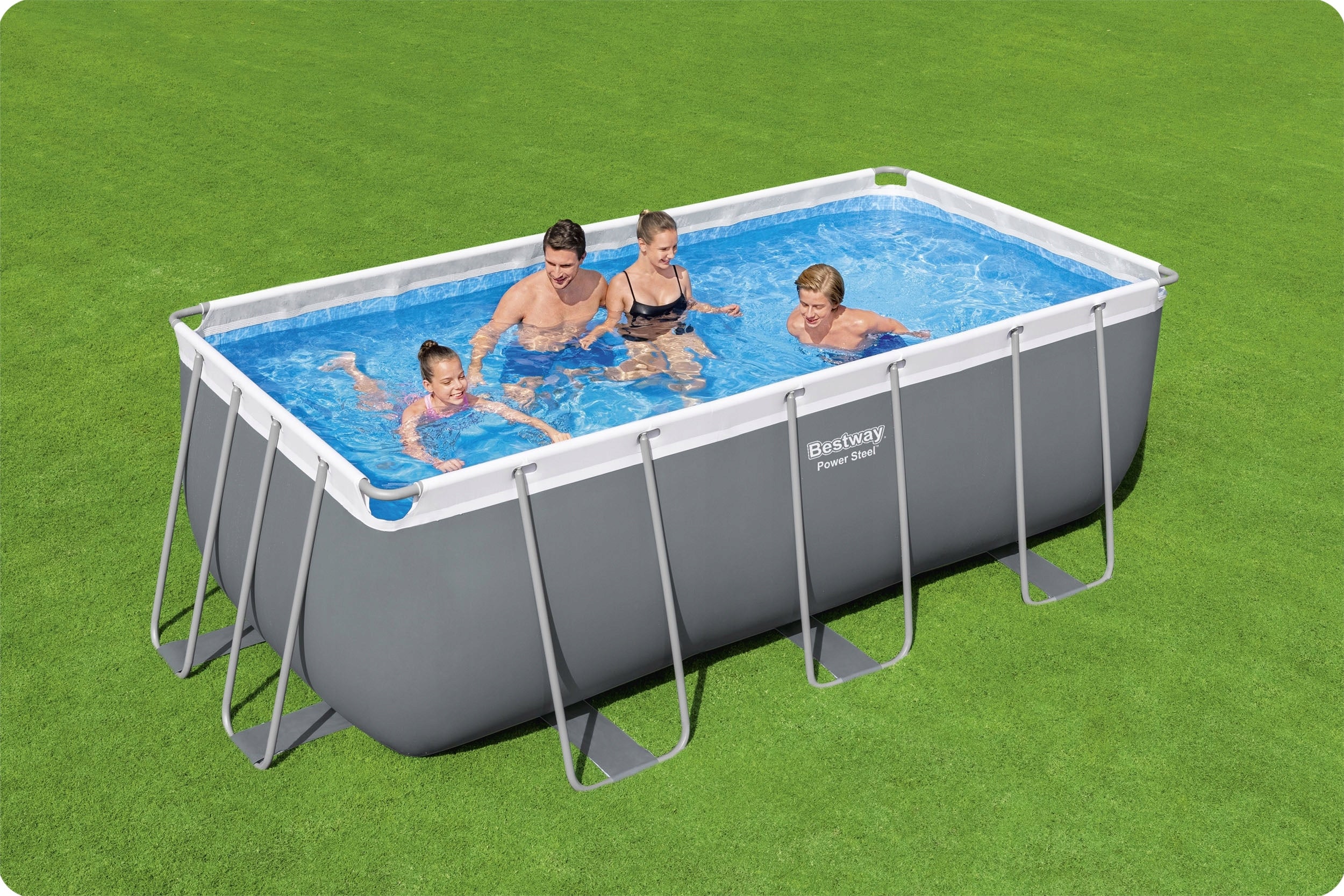 Garden frame pool 412x201cm family Bestway 17in1 full set Manufacturer code 56456N-17W1