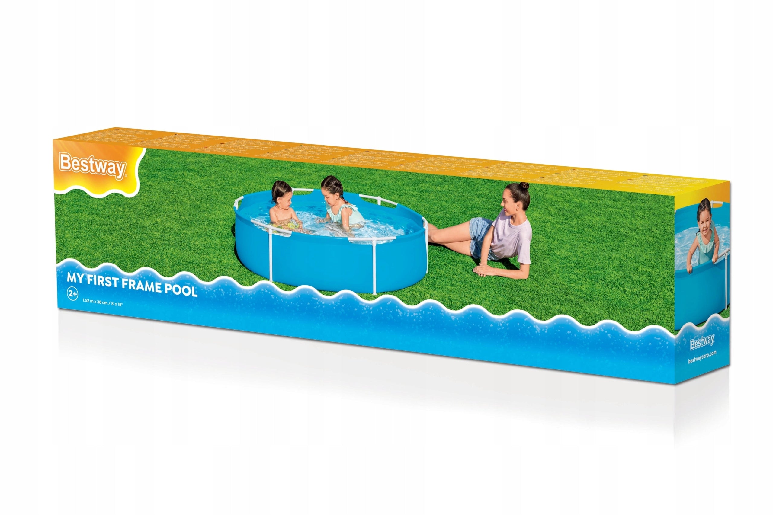 Garden frame pool for children 2+ BESTWAY 152x38cm FrameLink Brand Bestway