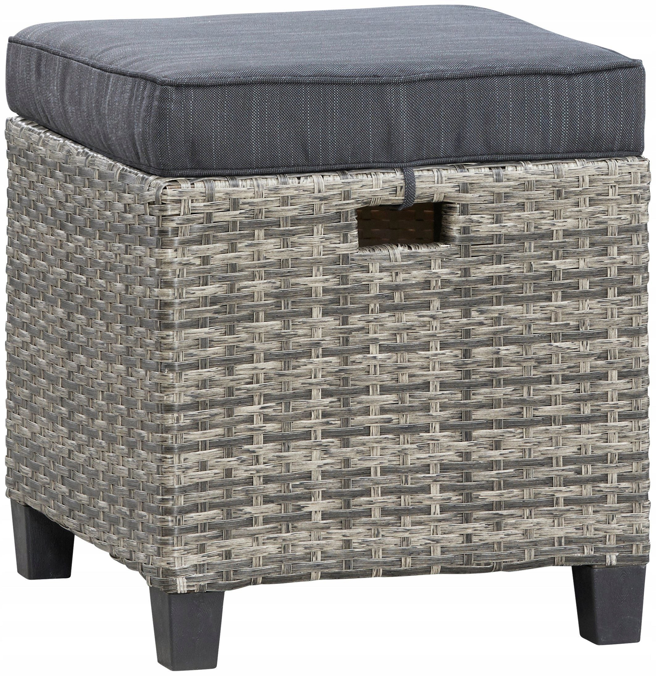 Garden furniture Konifera Amstardam brown rattan armchairs sofa table Main material synthetic rattan