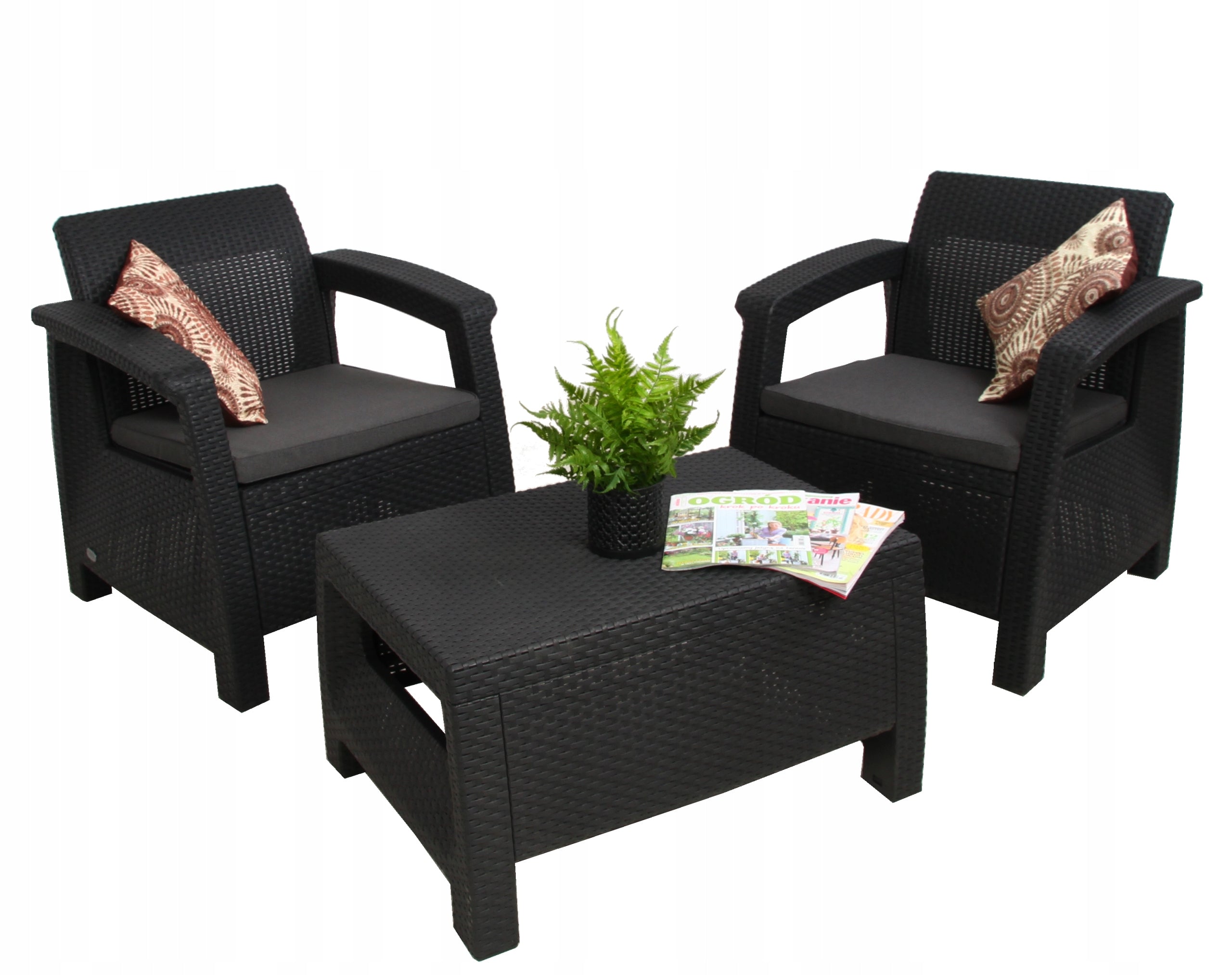 Garden furniture Set for Leisure Terrace KETER CORFU WEEKEND game Manufacturer code Zestaw mebli ogrodowych CORFU