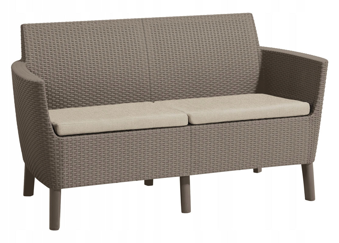 Garden furniture set 4 pers. + table Cappucino Salemo Keter Line SALEMO