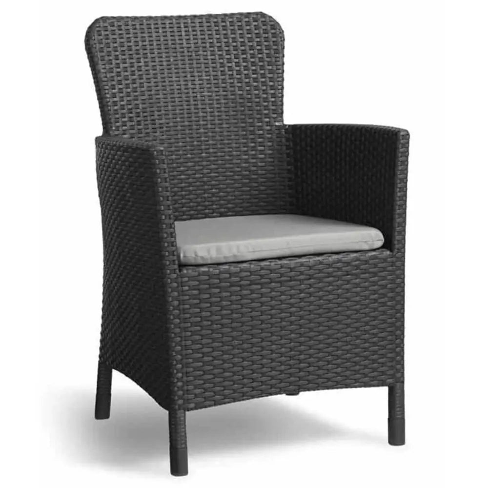 Garden furniture set Allibert Miami Balcony 3 elements Color gray
