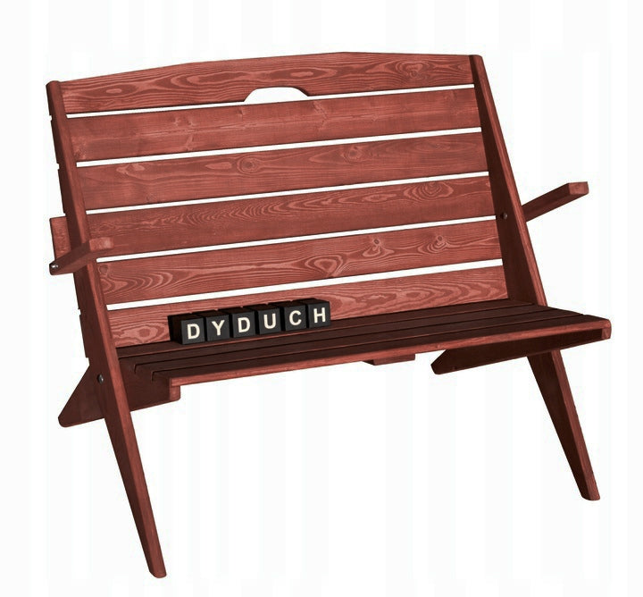 Garden furniture set Dyduch dark oak Garden Wooden Premium Nature Color brown
