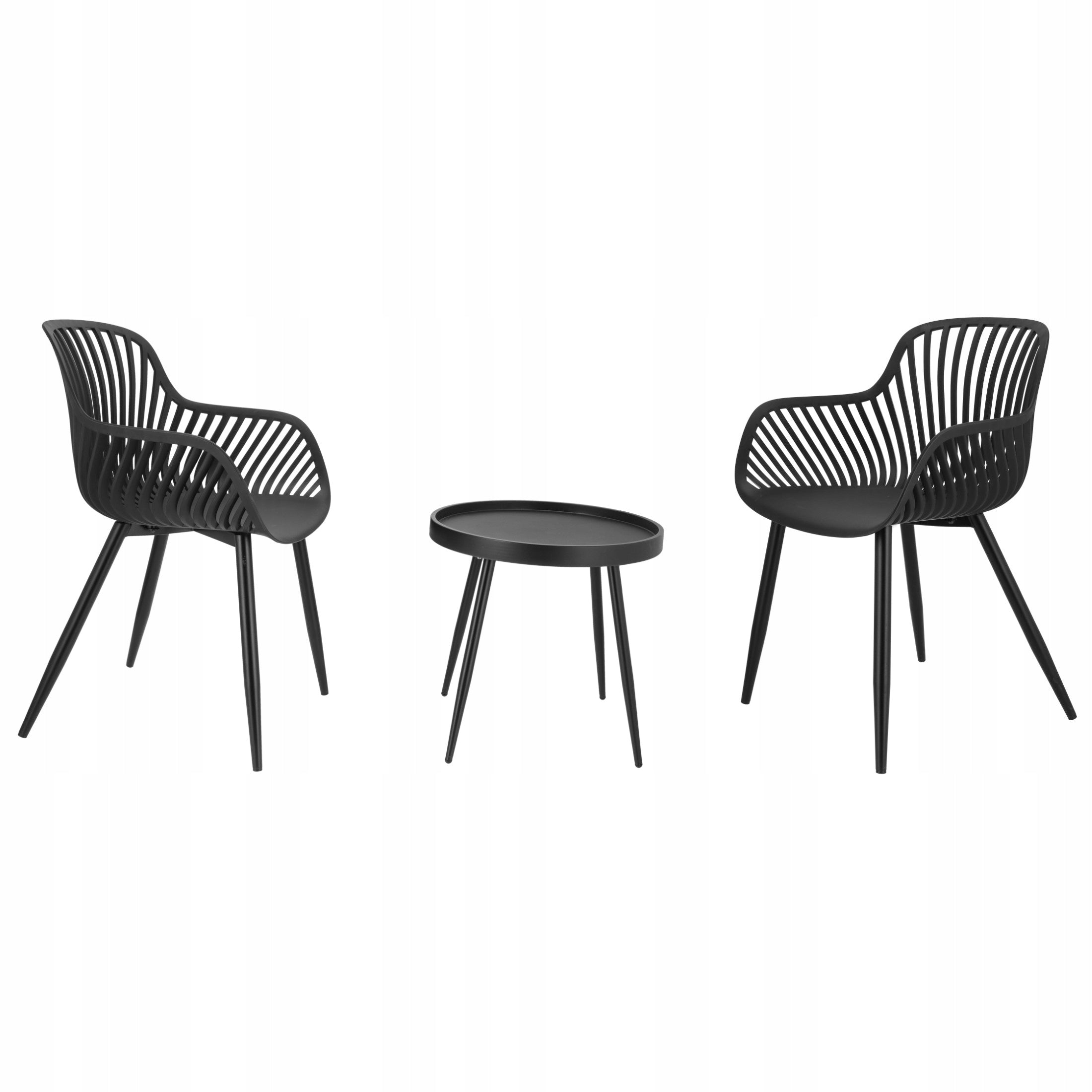 Garden furniture set GARDEN FURNITURE for terrace balcony TABLE 2 x CHAIR Assembly self-assembly furniture