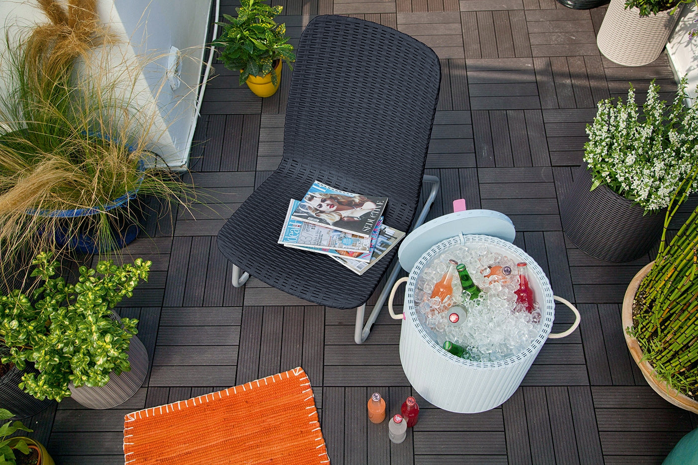 Garden furniture set Rio Patio Keter - graphite EAN (GTIN) 7290103662431