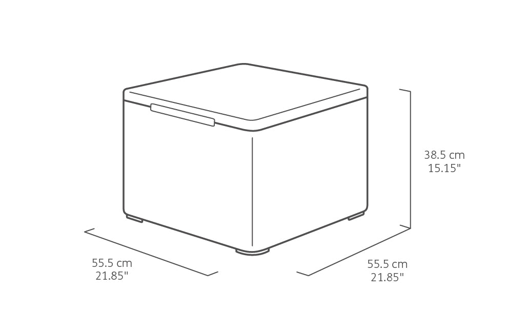Garden furniture set Rosalie 4 os Keter Main material synthetic material