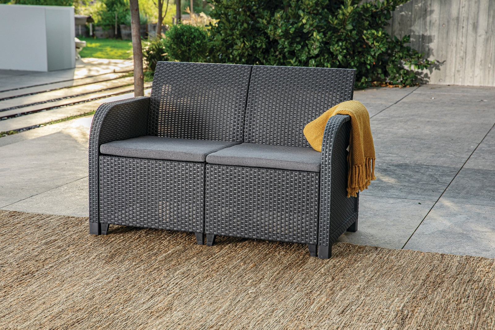 Garden furniture set Rosalie 4 os Keter Set contents armchair corner sofa end table