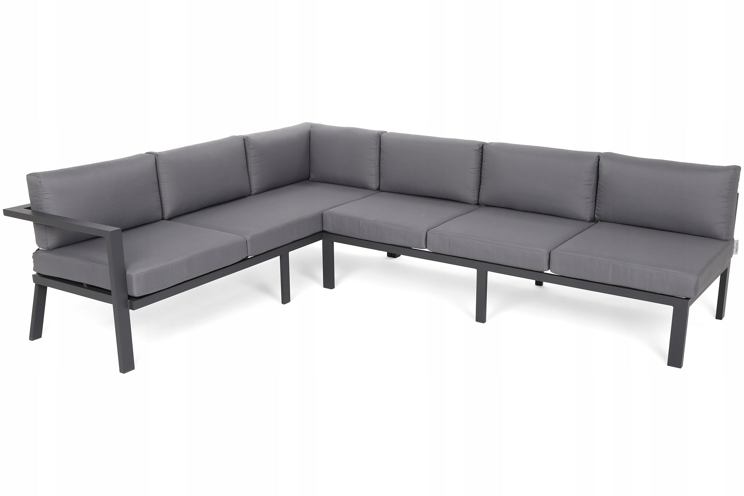 Garden furniture set aluminum set for terrace garden grey Galapagos Color gray