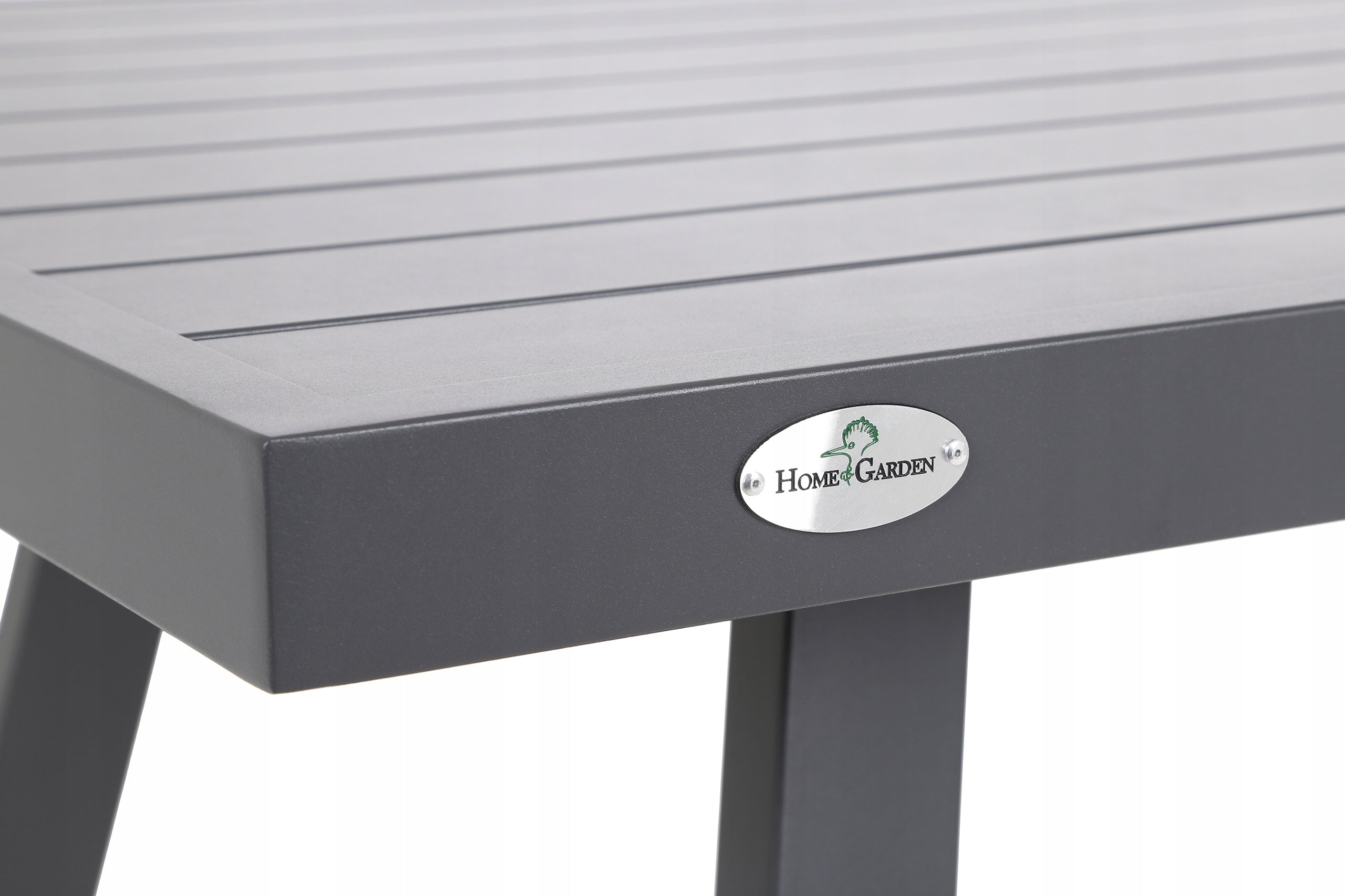 Garden furniture set aluminum set for terrace garden grey Galapagos Set contents corner sofa pouf table