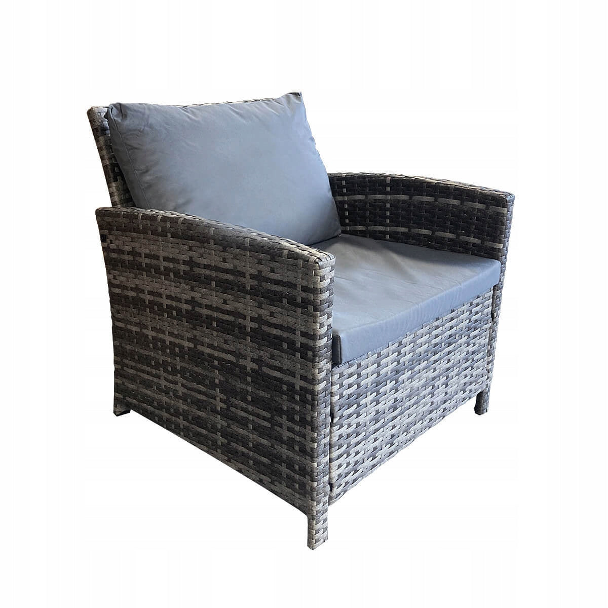 Garden furniture set rattan Liderwood HARMONY grey | 7 people Manufacturer code 5907371940575
