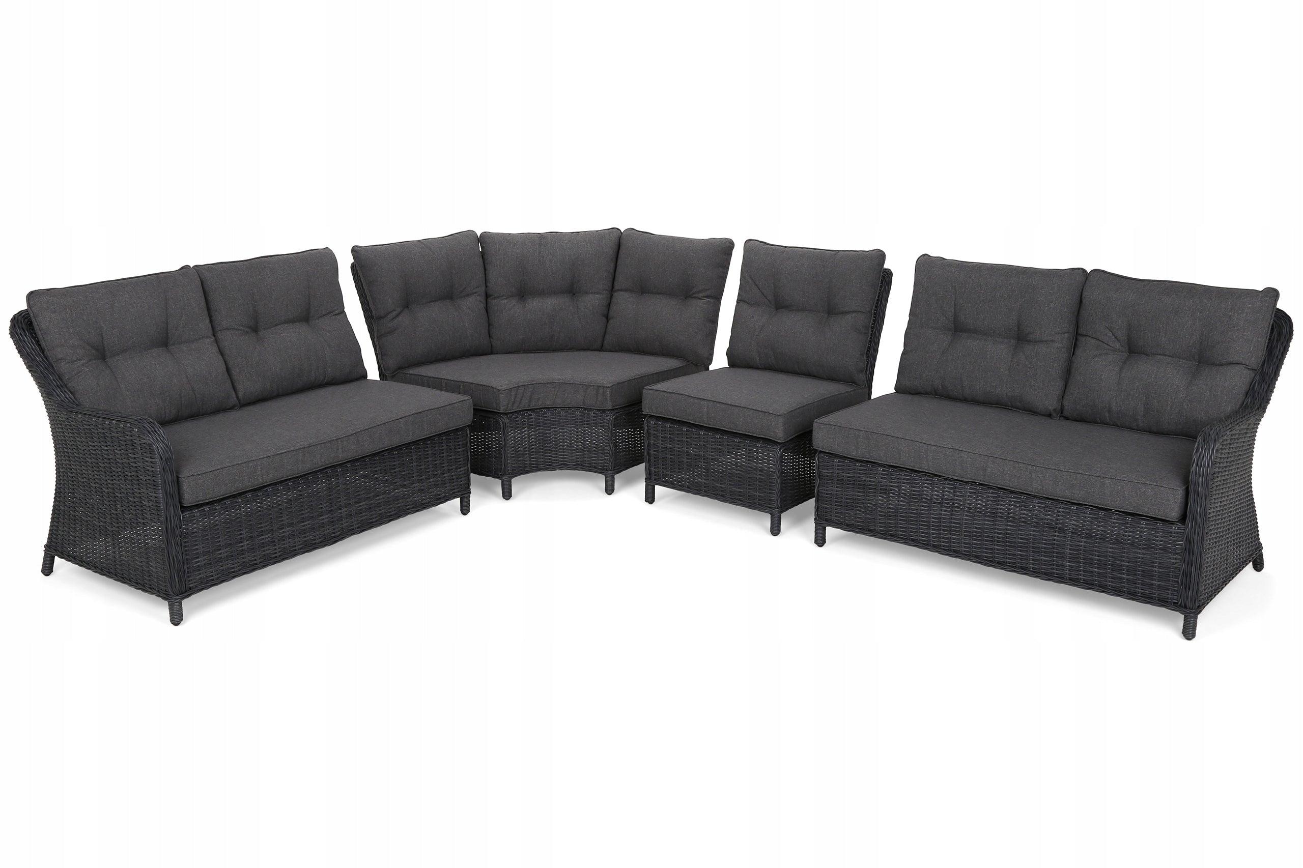 Garden furniture set rattan garden corner Windsor grey 11-os Manufacturer HOME & GARDEN