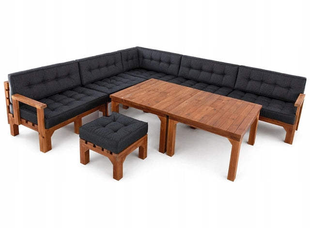 Garden furniture, wooden, Bari 1 Manufacturer no brand