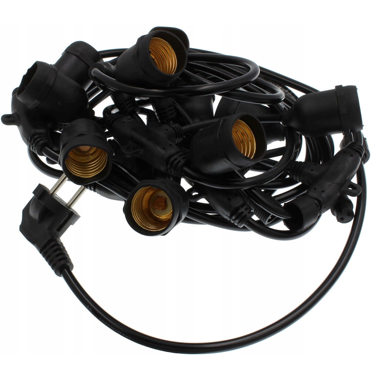 Garden garland for 15 bulbs E27 - 15 meters EAN (GTIN) 5907080113475