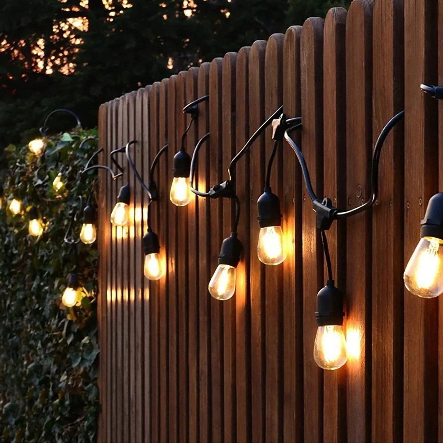 Garden garland for 15 bulbs E27 - 15 meters Manufacturer code GIR-15X15