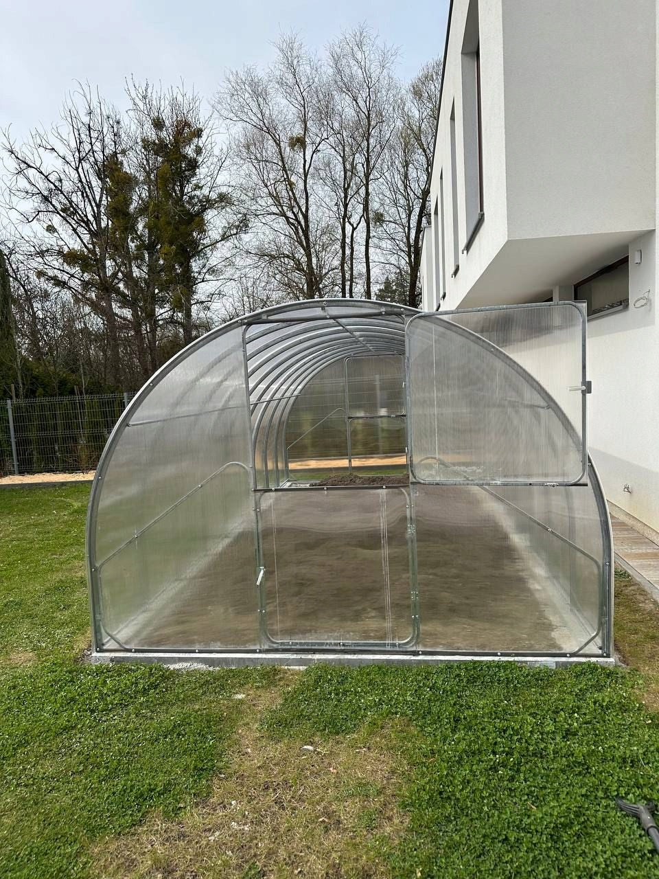 Garden greenhouse Gaudi 3x4m polycarbonate 4 mm profile 40x20 Width 3 m