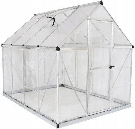 Garden greenhouse Palram 246 x 185 m x 208 cm polycarbonate strong