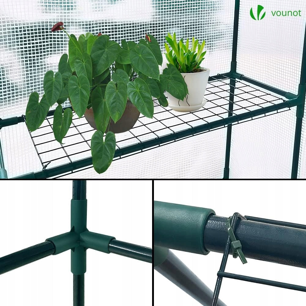 Garden greenhouse for vegetables flowers height 195 cm 3 levels EAN (GTIN) 6973424412626