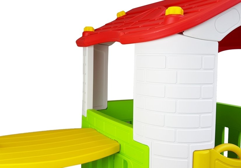 Garden house with children's table Lean 5515 160 x 115 cm Dominant material synthetic material