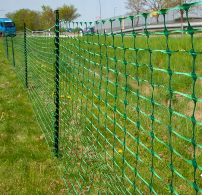 Garden net discount green 1m/50m protection of shrub trees flower beds Height 0.5 m