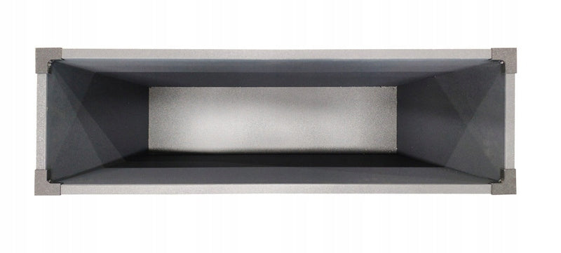 Garden planter 150x38x58 RAL 9005 black Product width 38 cm