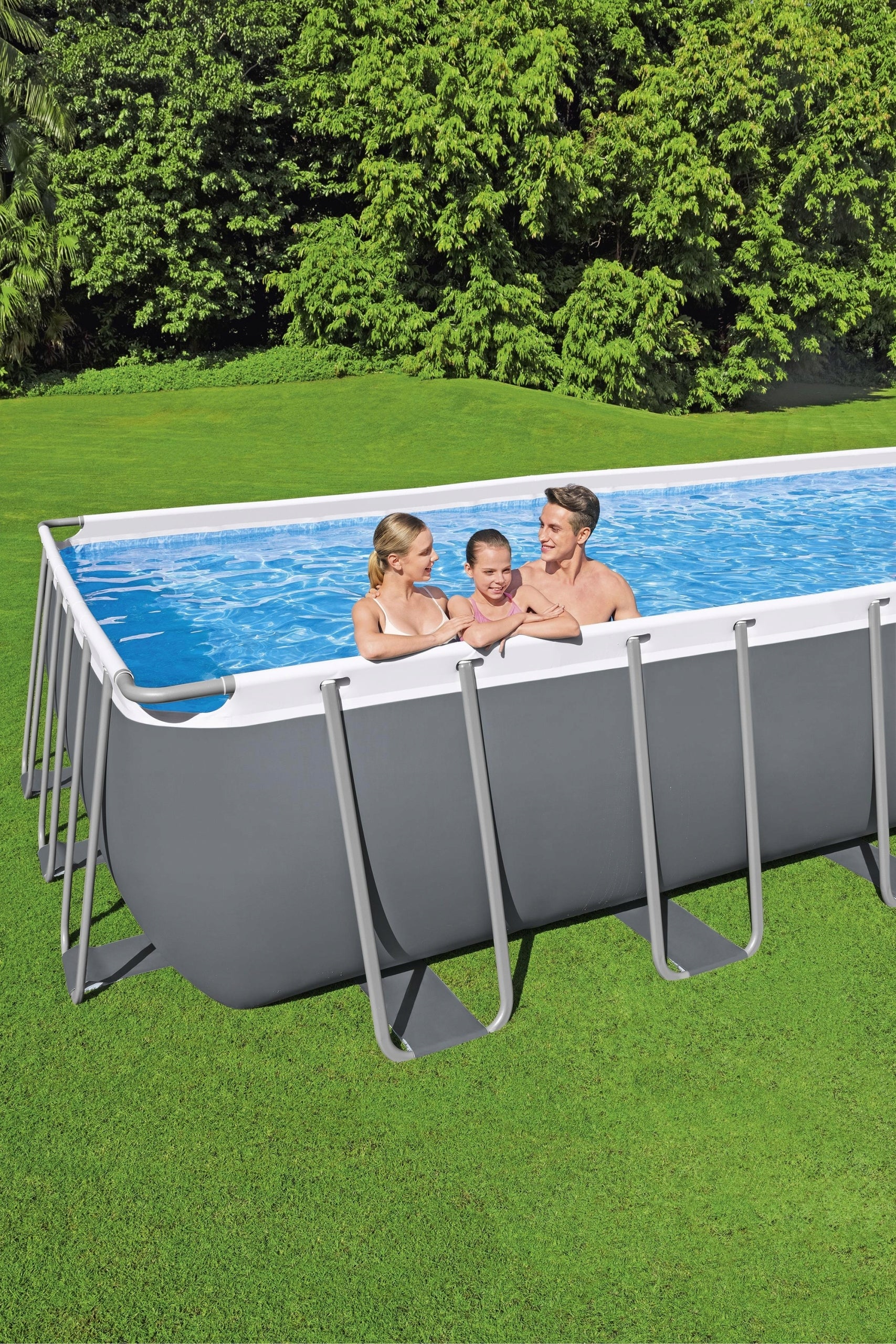 Garden pool Bestway 5612B 640x274x132cm Sand pump 6056l/h Height 132 cm