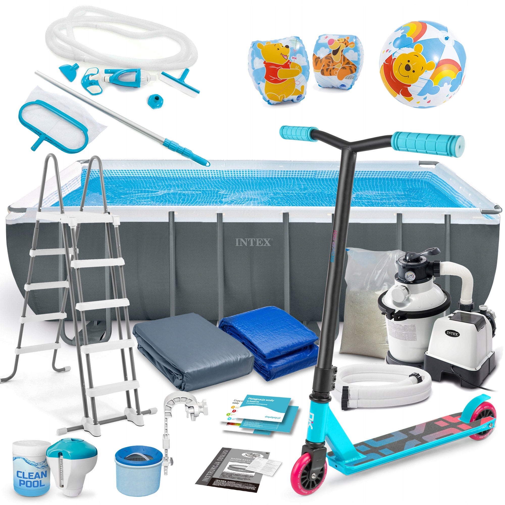 Garden pool INTEX 549x274x132cm 21in1