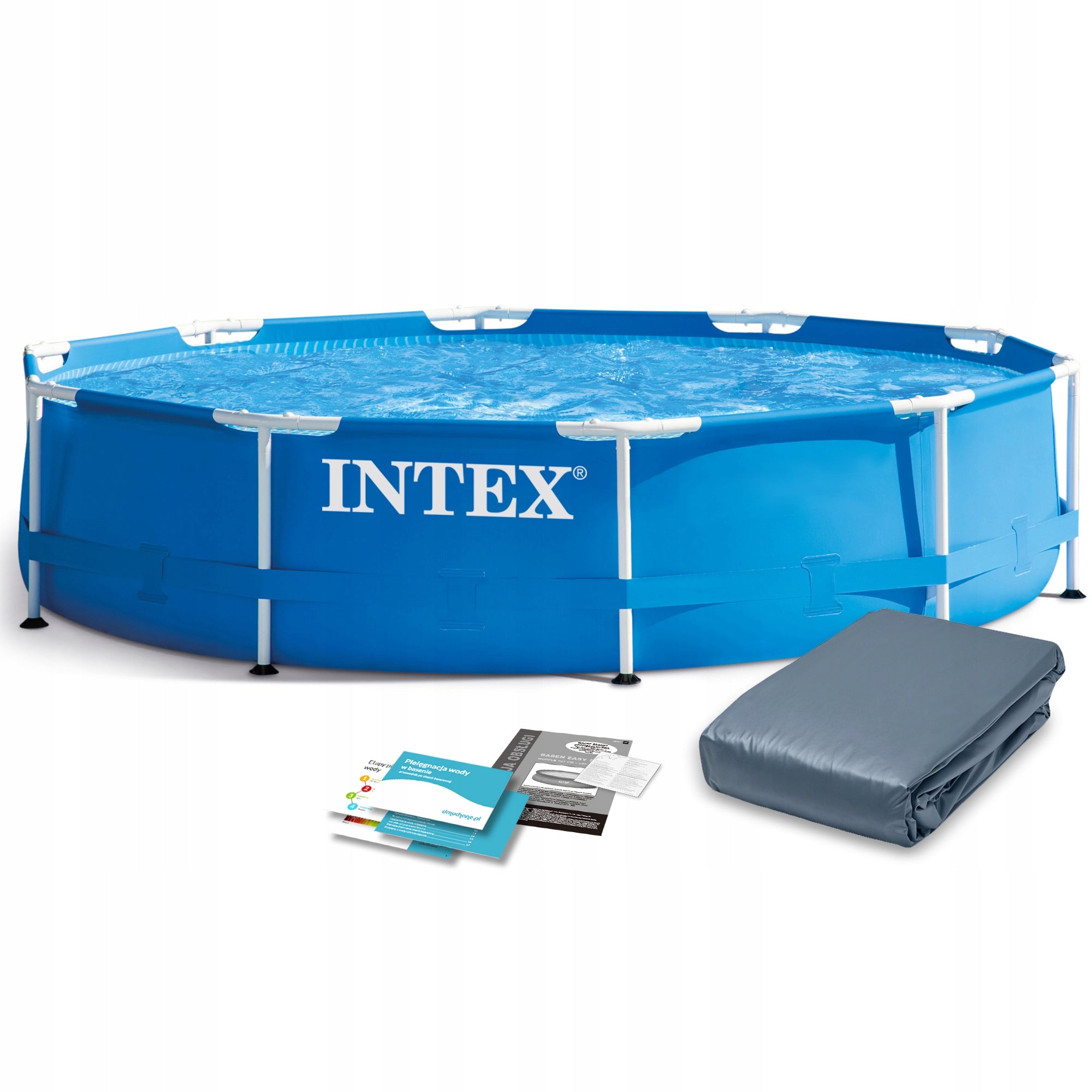 Garden pool frame + COVER INTEX 305x76 28200