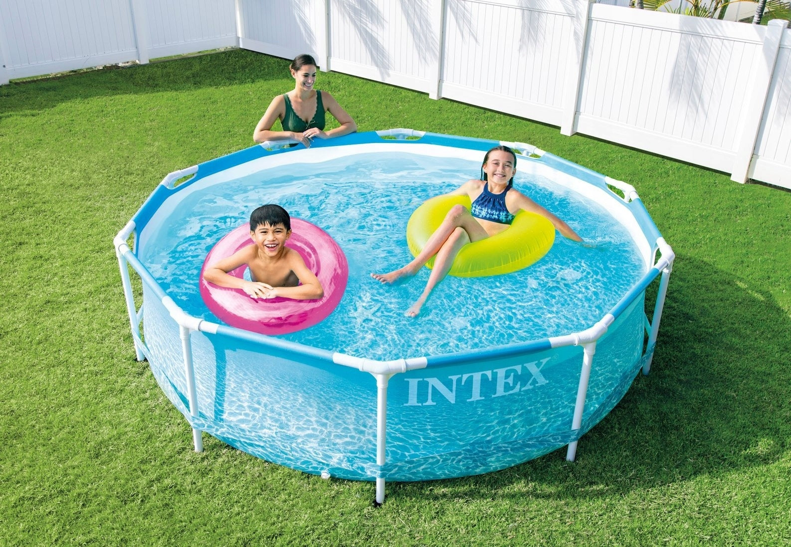 Garden pool rack 305 x 76 cm Intex 28208 set pump filter Manufacturer code 28208