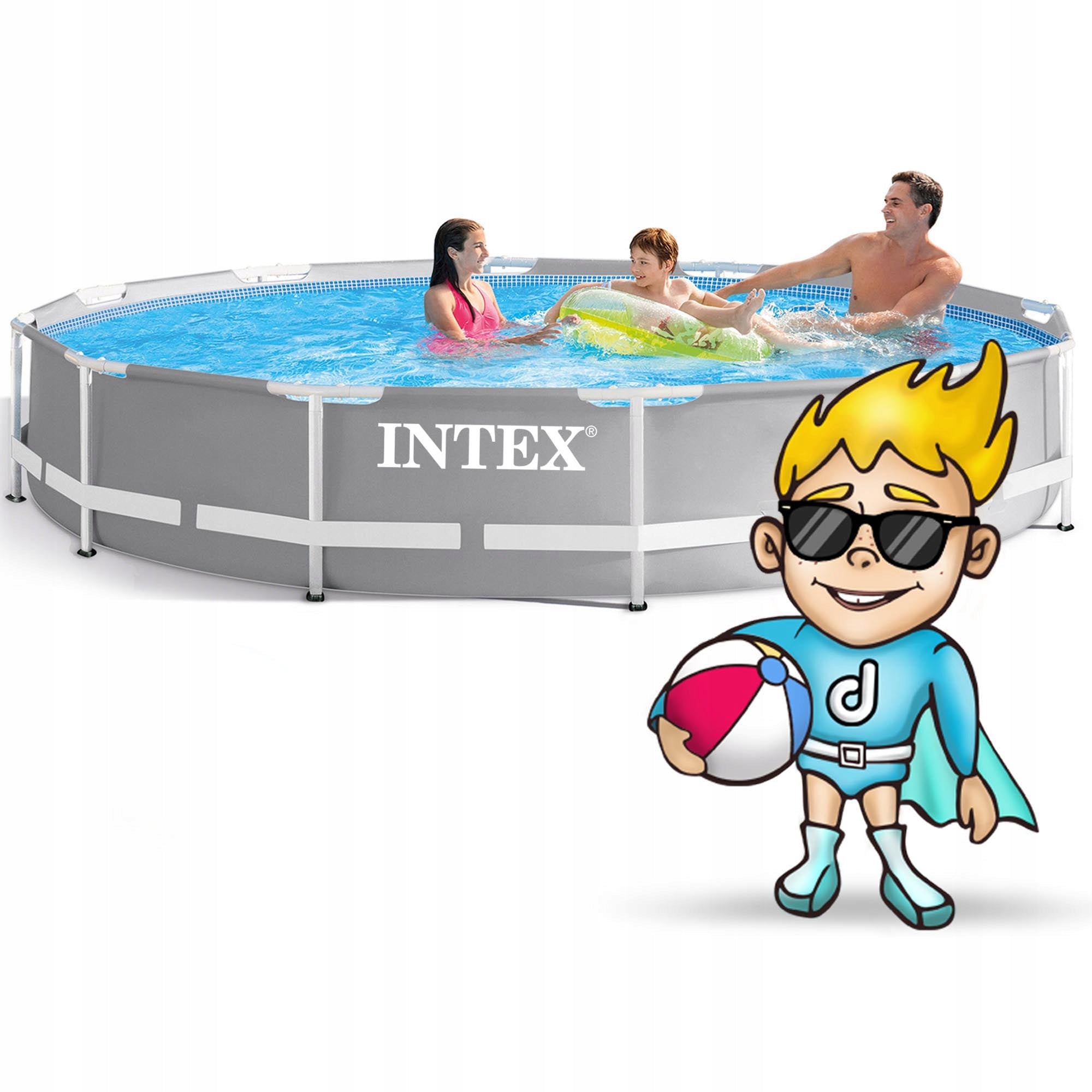 Garden pool rack 366x76cm INTEX 26710 MODEL 2026 Brand Intex