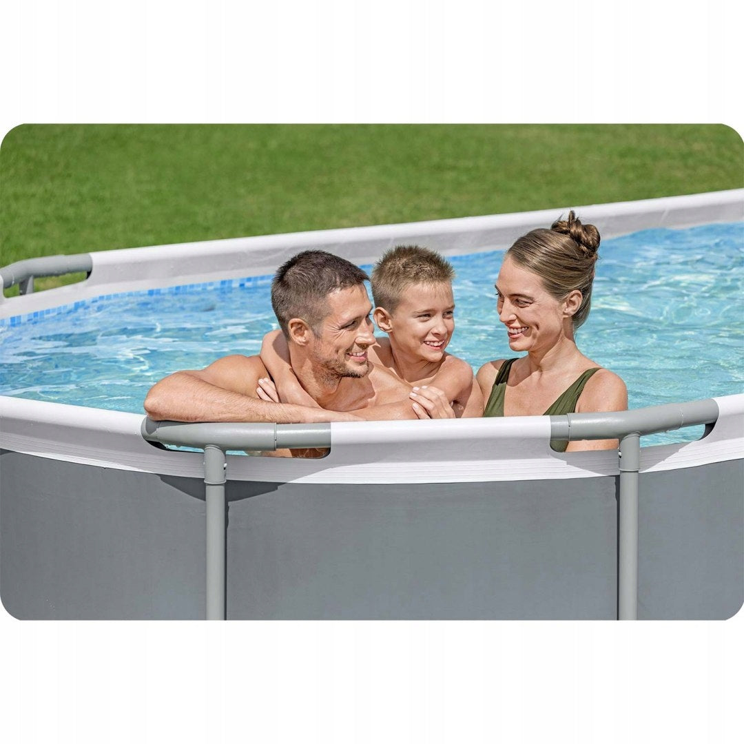 Garden pool rack 549 x 274 x 122 cm 12in1 Bestway 56710 Kind frame