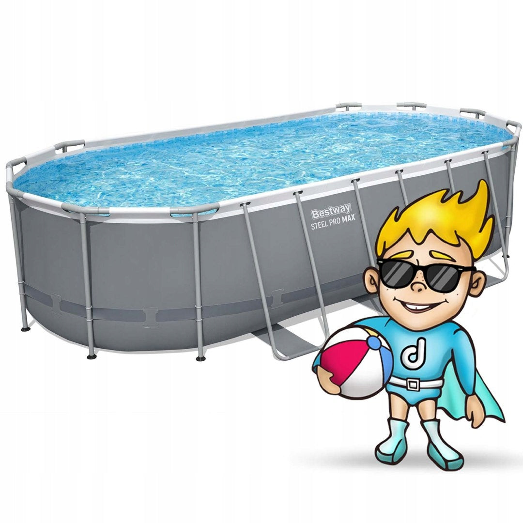 Garden pool rack 549 x 274 x 122 cm 12in1 Bestway 56710 Packaging status original