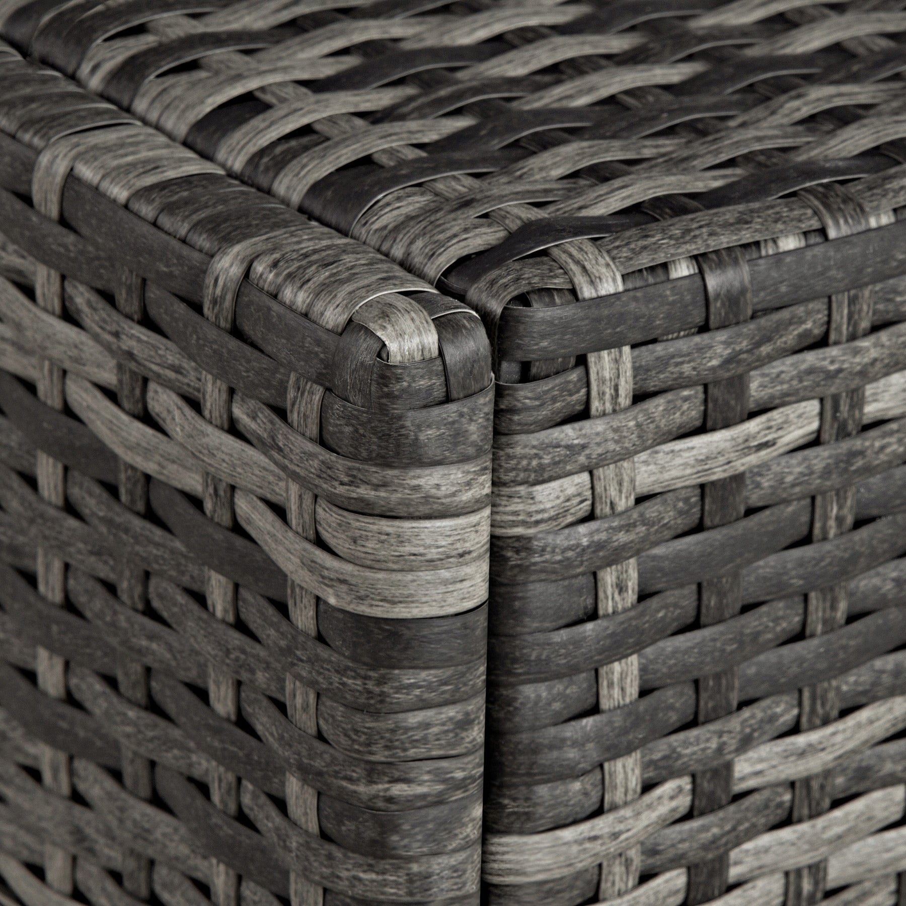 Garden sun lounger on wheels, rattan Brand TecTake