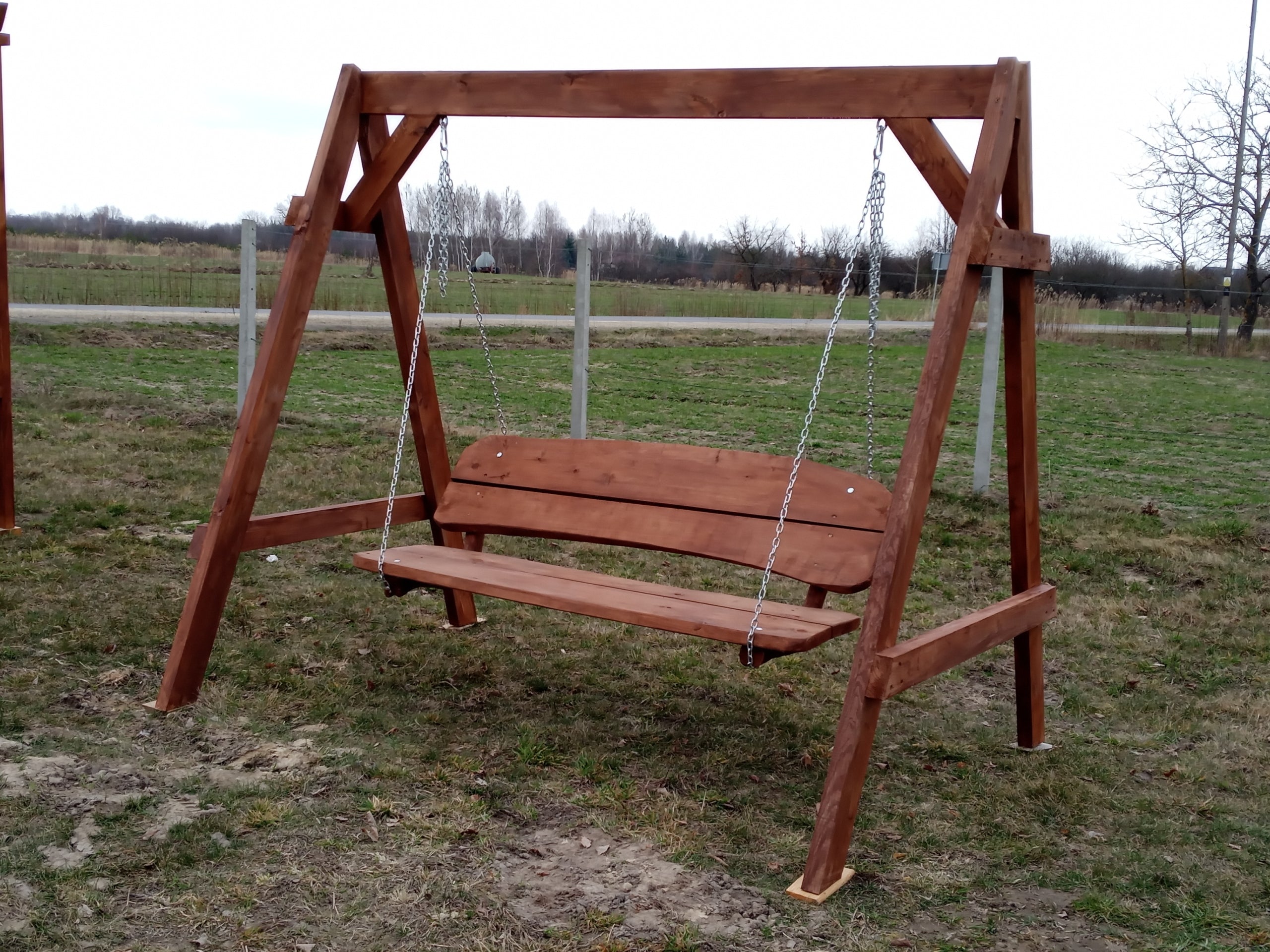 Garden swing. Massive garden furniture Manufacturer code 0076852918152
