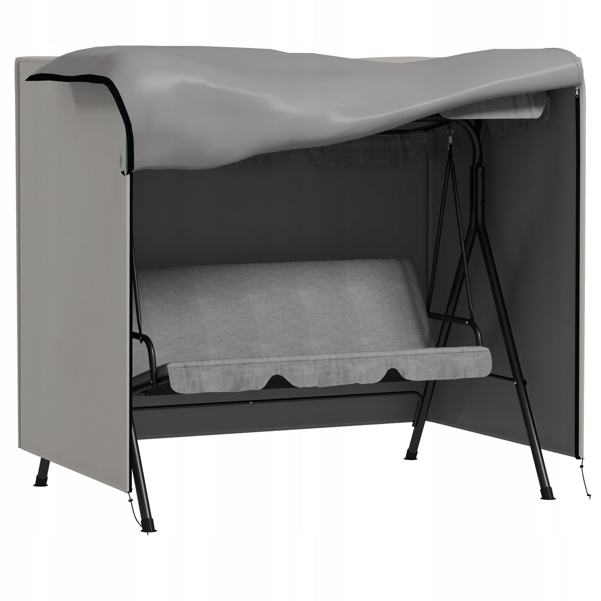 Garden swing cover - protection from rain and sun