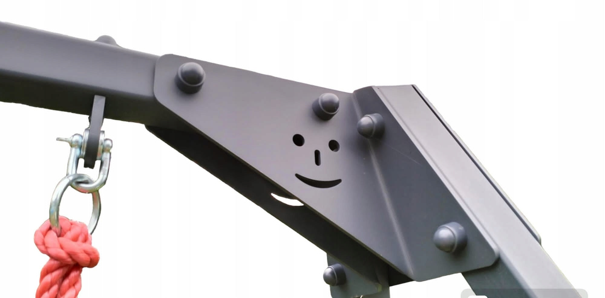 Garden swing double metal frame WITHOUT CONNECTIONS playground Packaging status original