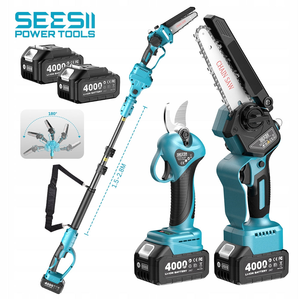 Garden tool SEESII 4in1 - chainsaw, shears, telescope Manufacturer code THLZH881
