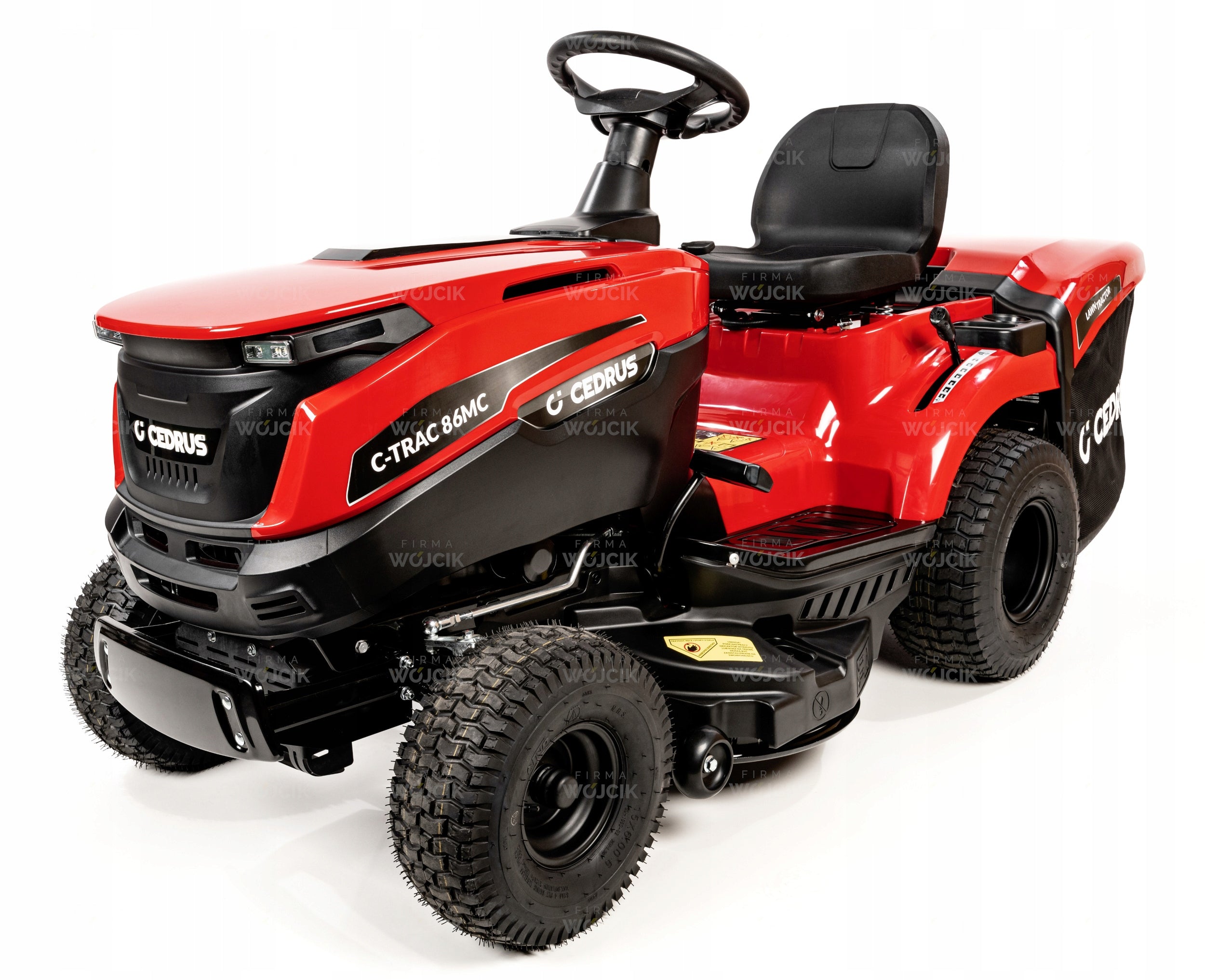 Garden tractor Mower 86cm Cedrus C-TRAC-86HC with basket 245L - HYDRO Packaging status original