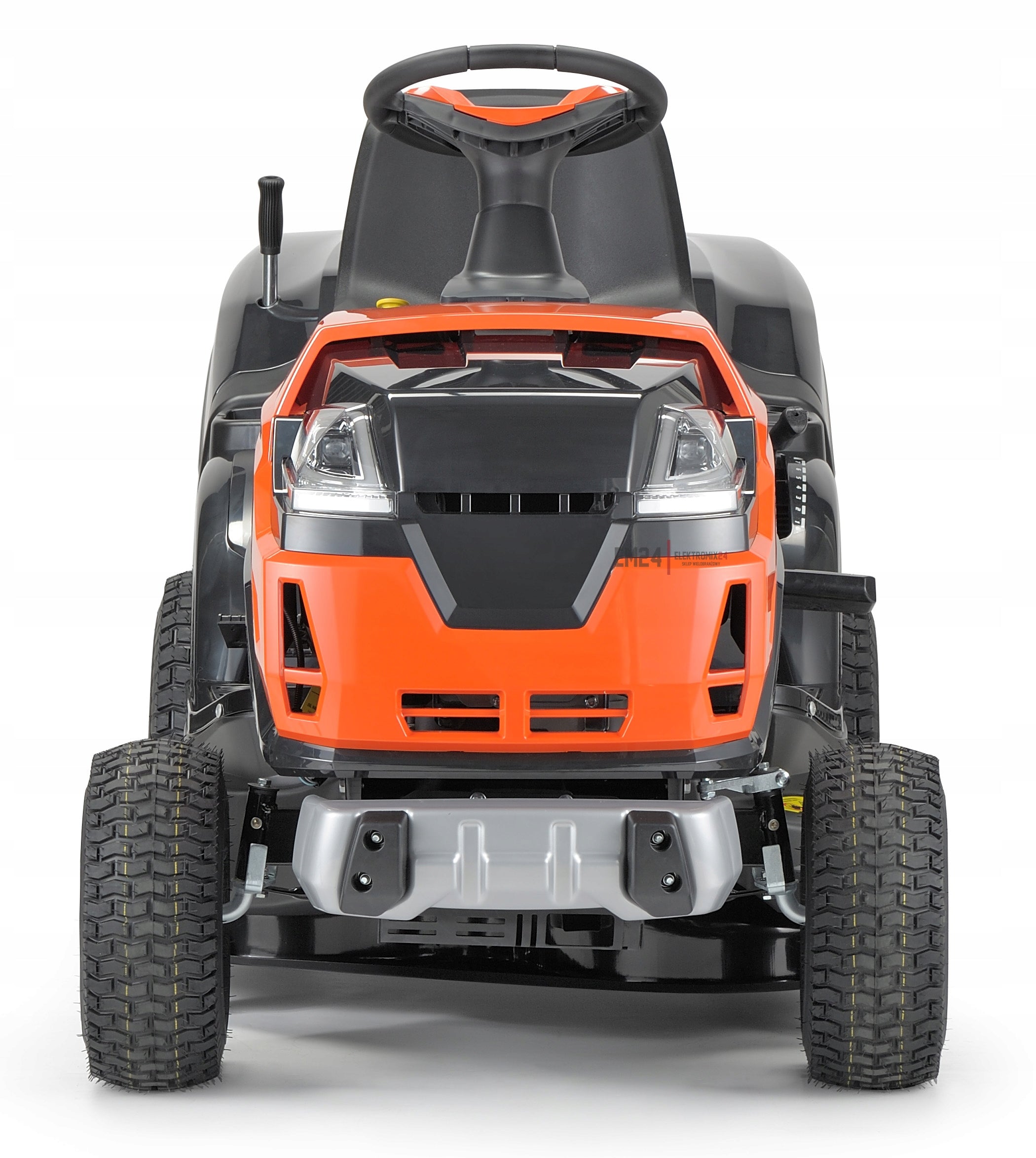 Garden tractor Oleo-Mac 19 HP 586 cm³ 2 Cylinders 300 l width 102cm Model 102R/19 KV