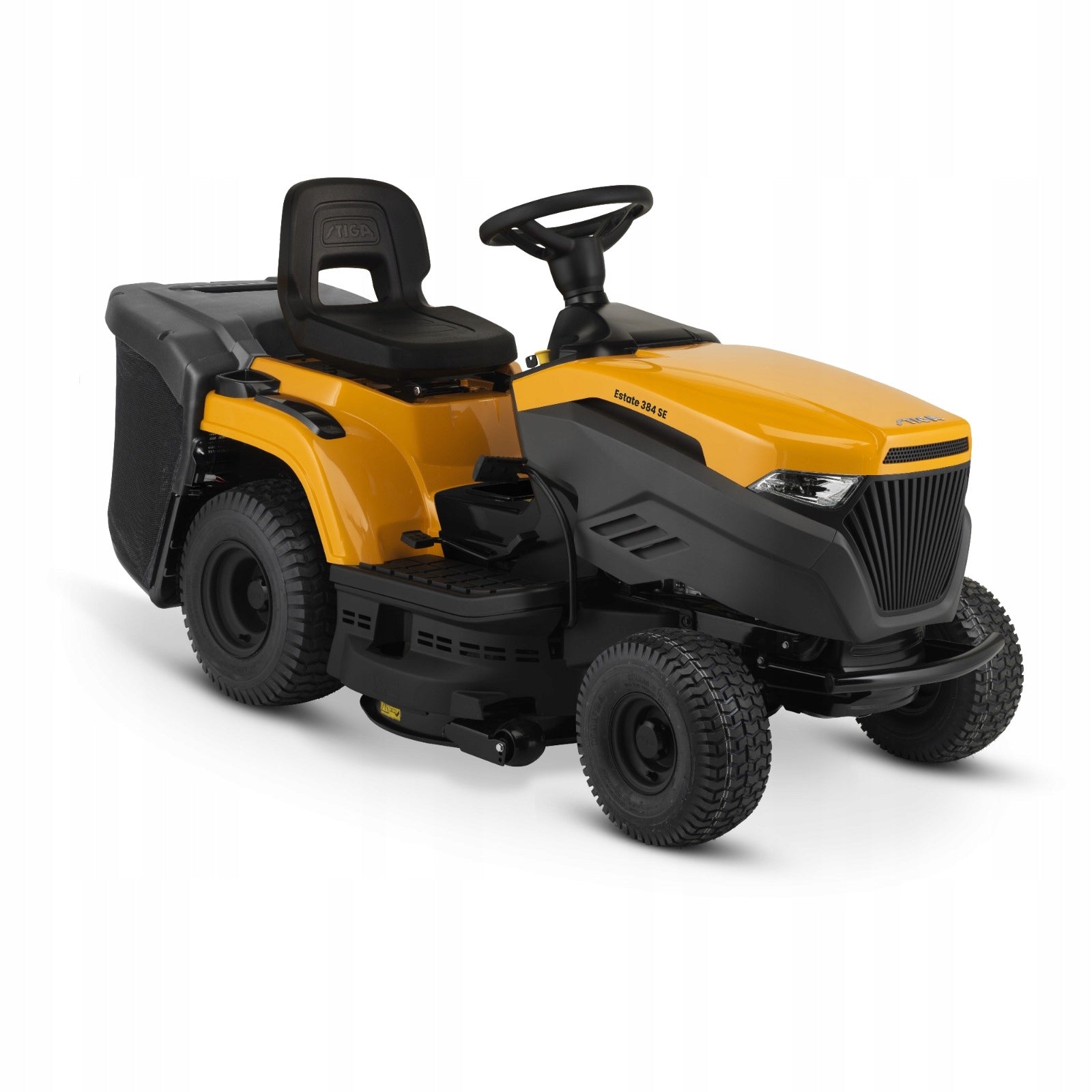 Garden tractor Stiga Estate 384SE VENDING MACHINE BLACK BASKET + ACCESSORIES Series Seria 3
