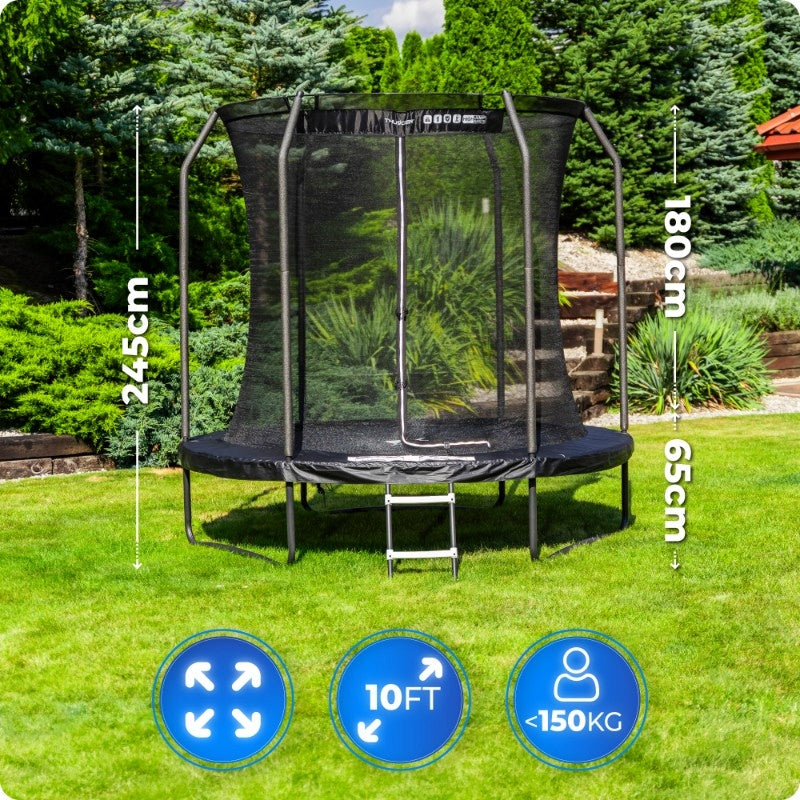 Garden trampoline 10ft 305CM professional for children Thunder Packaging status original