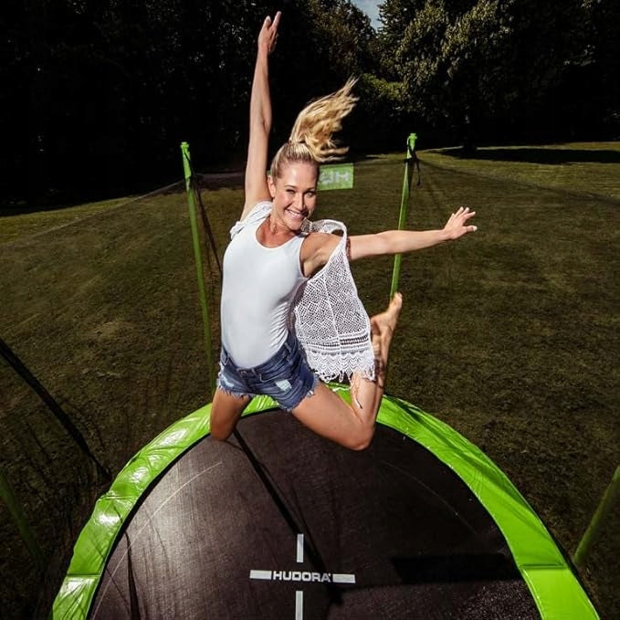 Garden trampoline HUDORA Fabulous Trampoline with net Size (ft) 10 (304-312 cm)