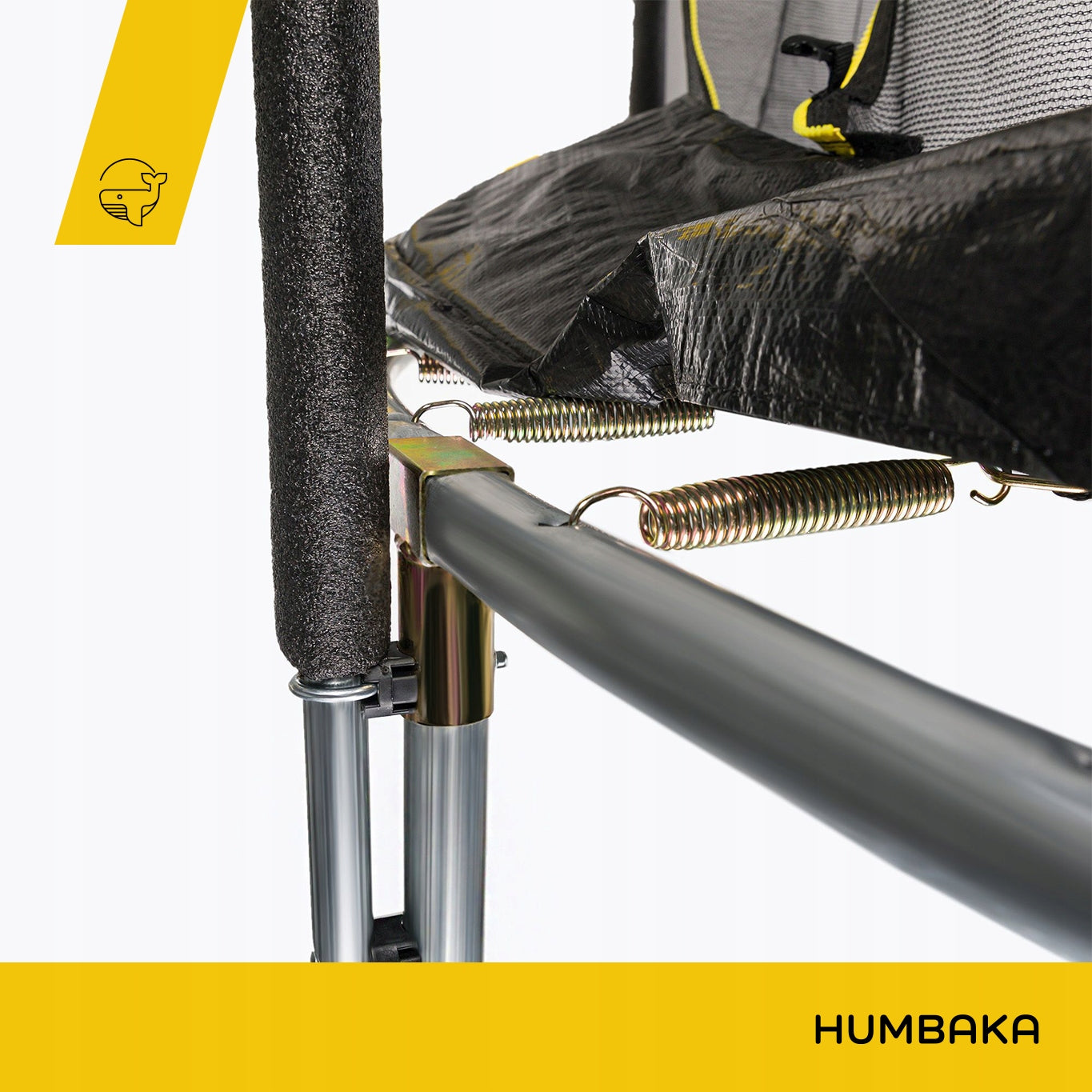 Garden trampoline HUMBAKA 244 cm Ladder Mesh EAN (GTIN) 5904823000597
